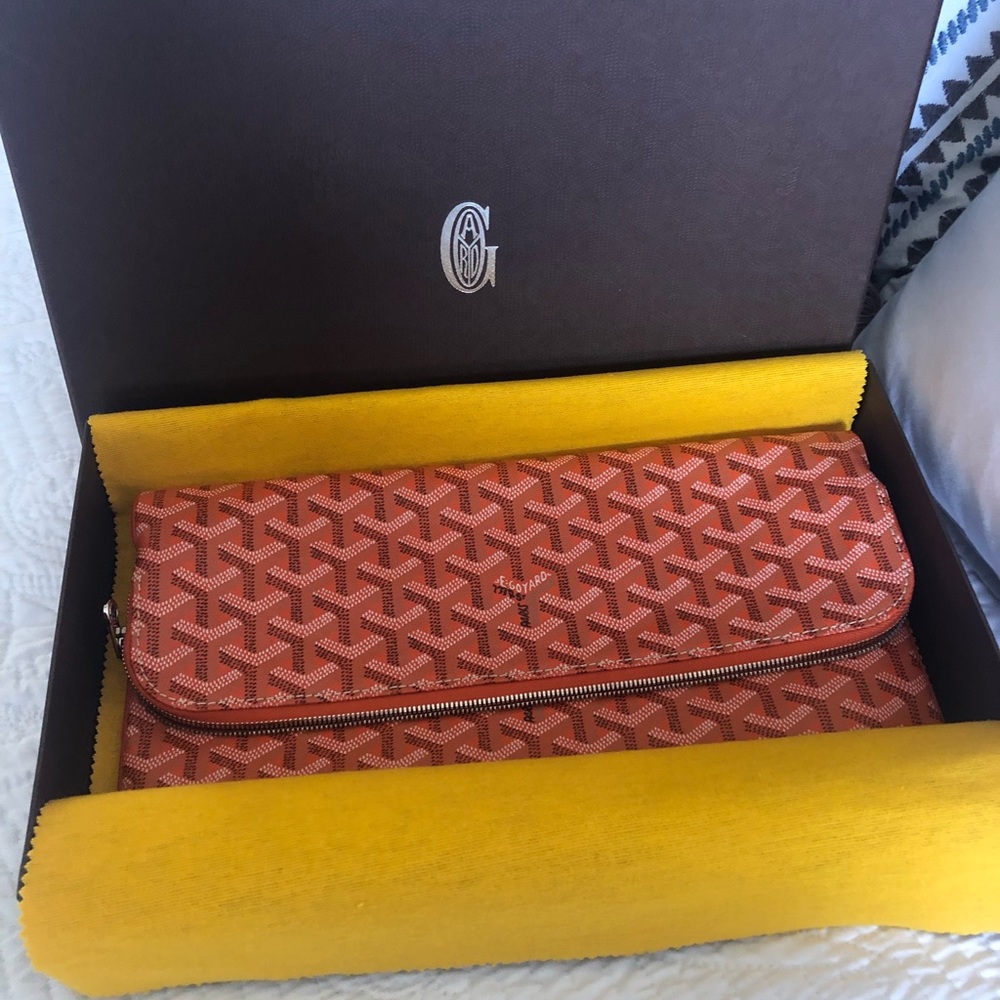 Goyard Goyardine Sainte Marie soft clutch
